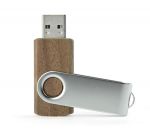 Pamięć USB Twister WALNUT 8GB drewno ciemne - 50 szt. z grawerem