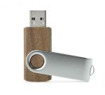 Pamięć USB Twister WALNUT 16 GB drewno ciemne - 50 szt. z grawerem