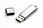 Chromowana Pamięć USB VERONA 16 GB - 50 szt. z grawerem