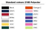 Standard-colours-210D-Polyster
