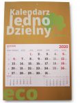EKOLOGICZNY Kalendarz Jednodzielny na rok 2024 - nakład 100 szt.