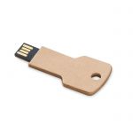 Pamięć USB 8 GB w kształcie papierowego klucza - 100 szt z nadrukiem MO1120i