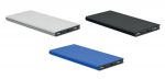 Aluminiowy powerbank 8000 mAh POWERFLAT8C - 50 szt. z grawerem MO2340