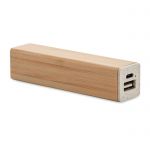 Bambusowy Powerbank 2600 mAh POWERBAMC - 50 szt. z grawerem MO2342