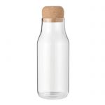 Szklana butelka OSNA 600 ml z korkową pokrywką - 50 szt. z nadrukiem MO6284