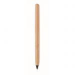 Wieczny bambusowy długopis INKLESS BAMBOO - 100 szt. z nadrukiem