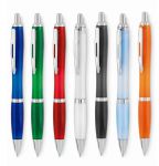 Długopis z plastiku RPET RIO RPET - 500 szt. z nadrukiem