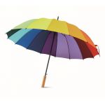 Tęczowy parasol 27 cali BOWBRELLA - 50 szt. z nadrukiem