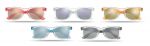 Klasyczne okulary przeciwsłoneczne lustrzanki AMERICA TOUCH - 100 szt. z nadrukiem mo8652