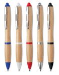 Długopis z bambusa i ABS RIO BAMBOO - 250 szt. z nadrukiem MO9485