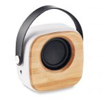 Głośnik Bluetooth 5.0 z ABS z bambusowym przodem OHIO SOUND - 25 szt. z grawerem MO9806