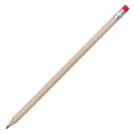 Ołówek drewniany z kolorową gumką - 500 szt. z nadrukiem R73766