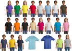 T-shirt dziecięcy z organicznej bawełny REGENT KIDS - 50 szt. z nadrukiem